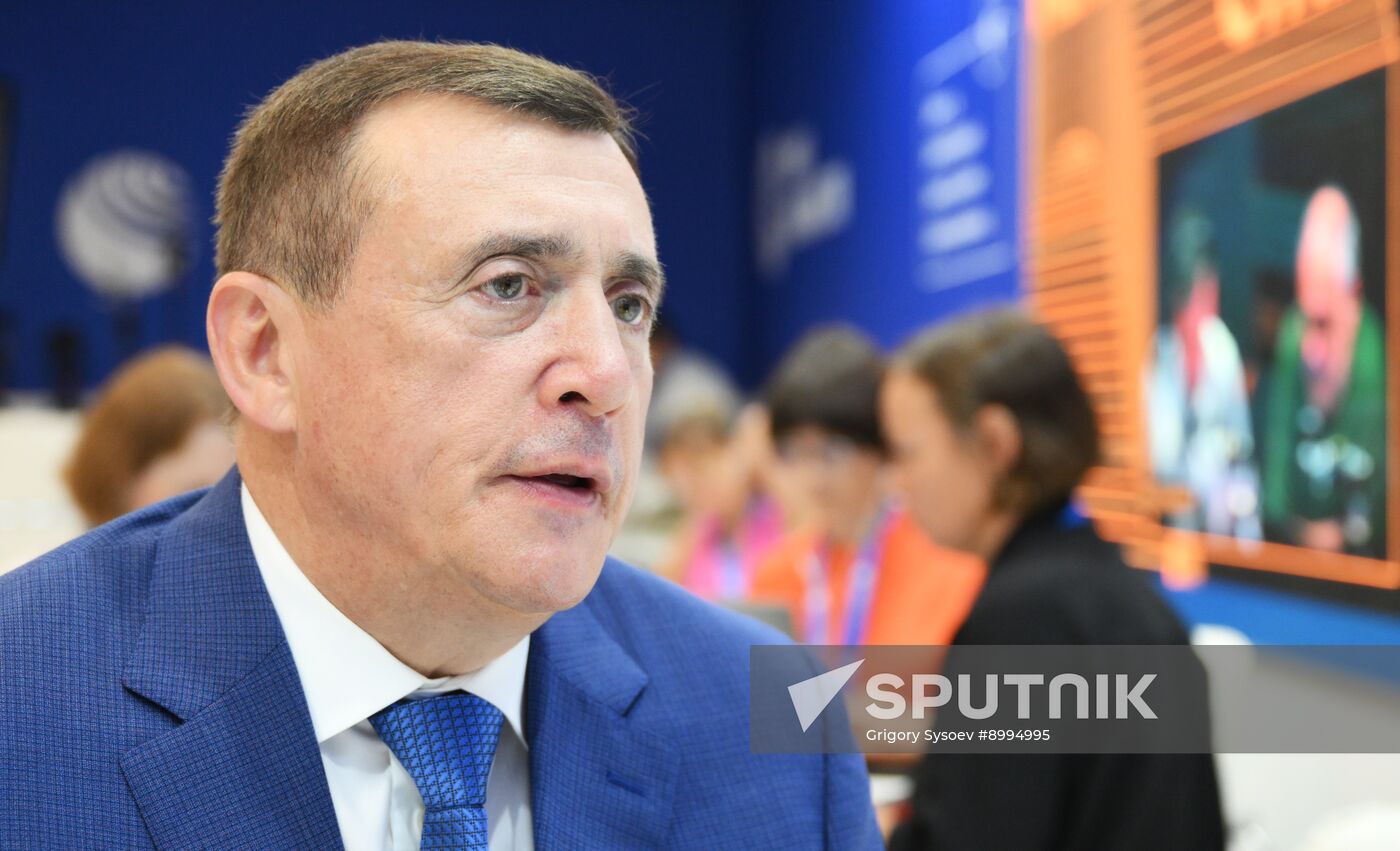 EEF-2025. RIA Novosti and Sputnik Radio stands
