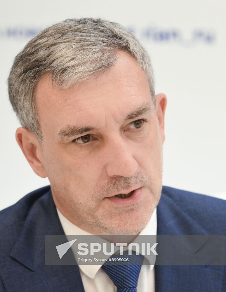 EEF-2025. RIA Novosti and Sputnik Radio stands