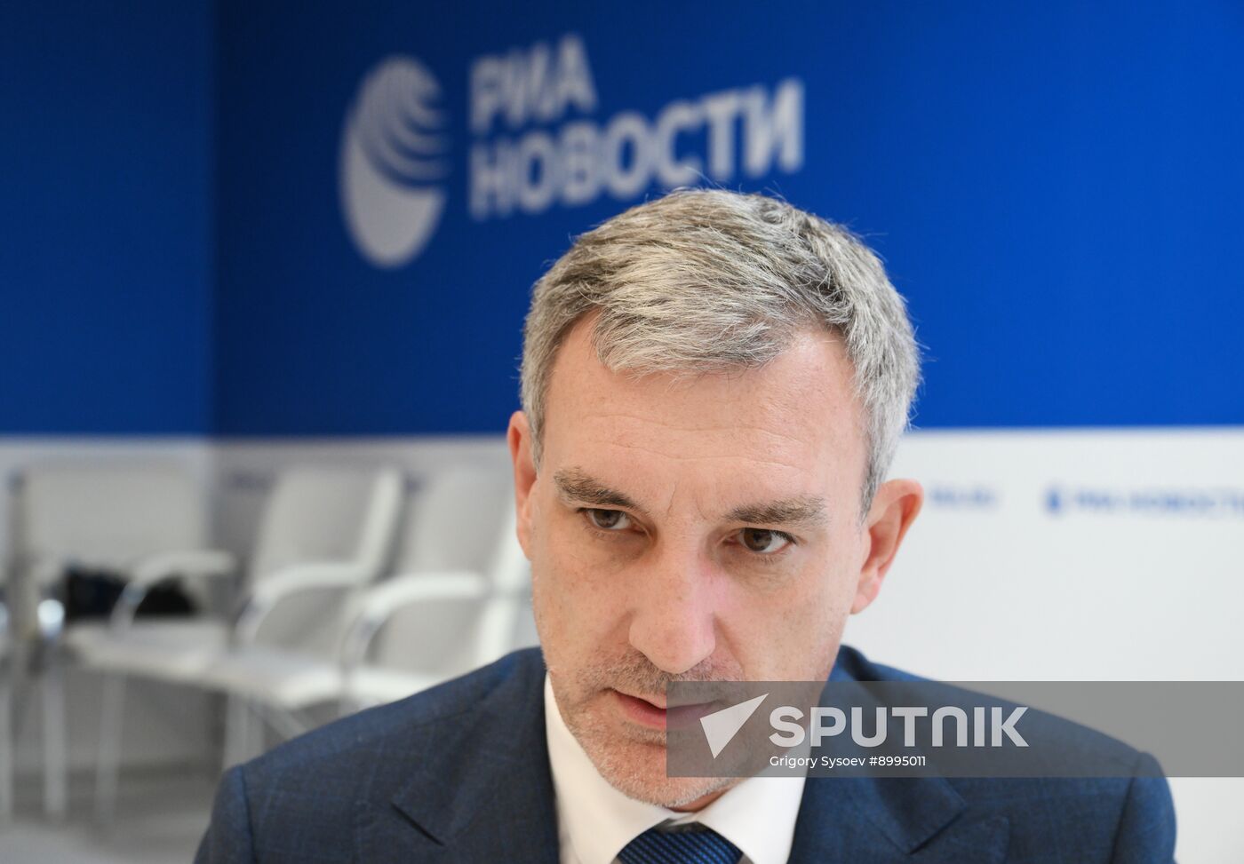 EEF-2025. RIA Novosti and Sputnik Radio stands