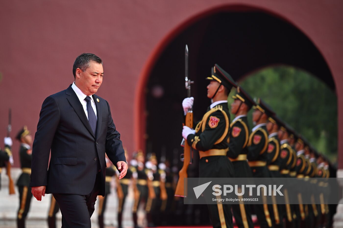 China WWII Victory Parade Delegation Heads