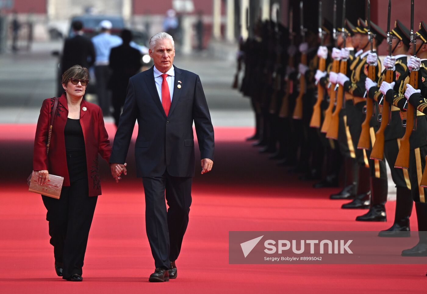 China WWII Victory Parade Delegation Heads
