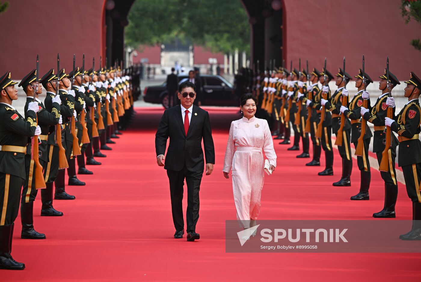 China WWII Victory Parade Delegation Heads