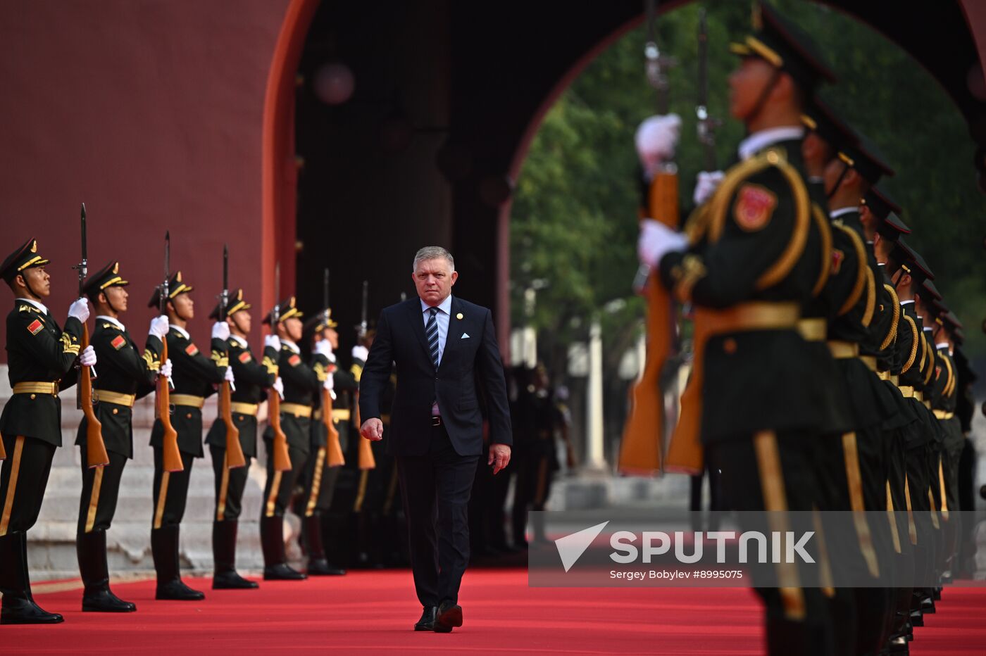 China WWII Victory Parade Delegation Heads