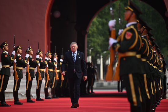 China WWII Victory Parade Delegation Heads