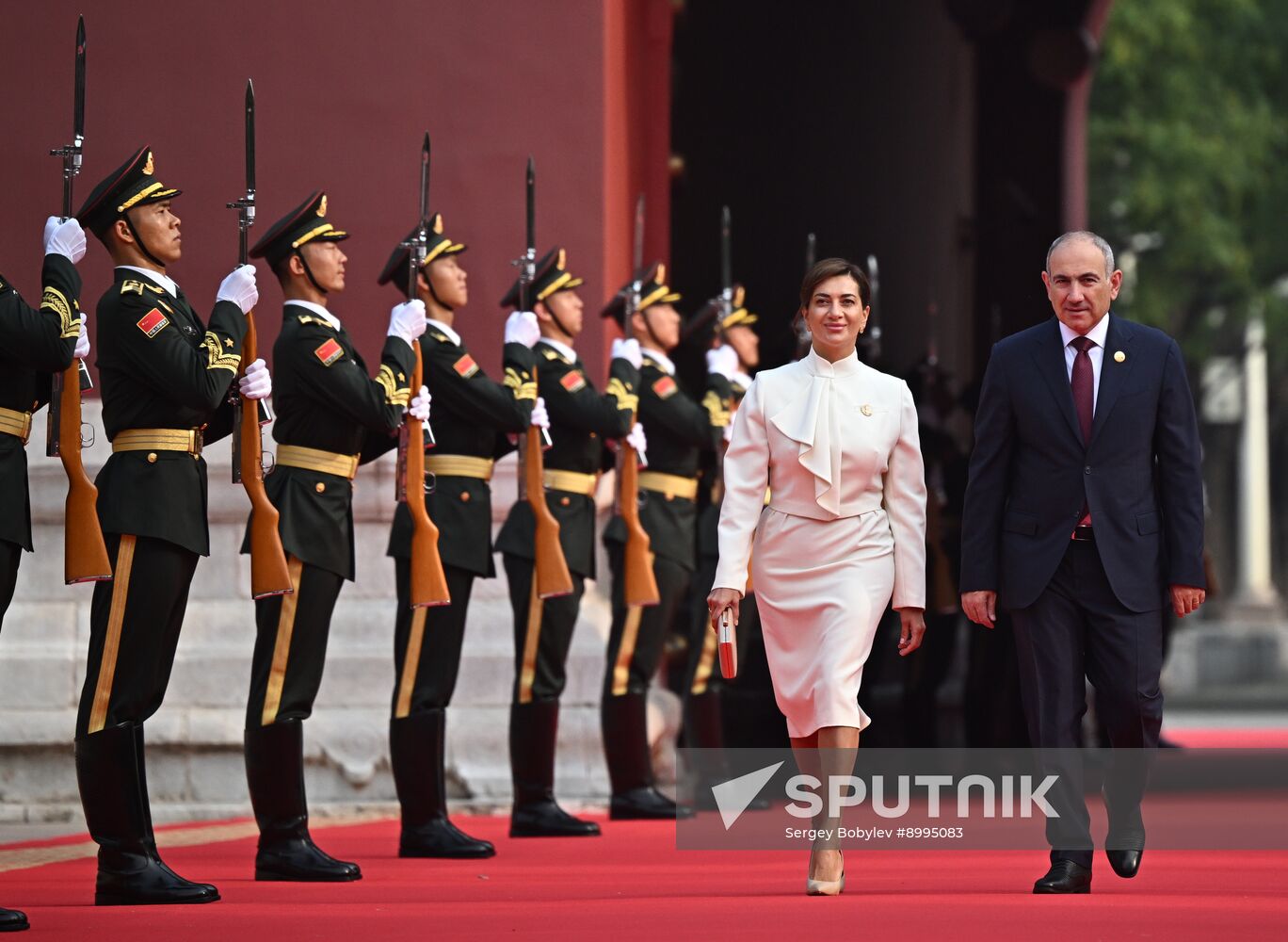 China WWII Victory Parade Delegation Heads