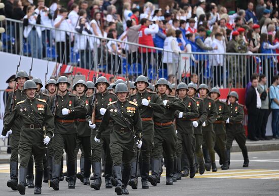 Russia WWII Japan Surrender Anniversary
