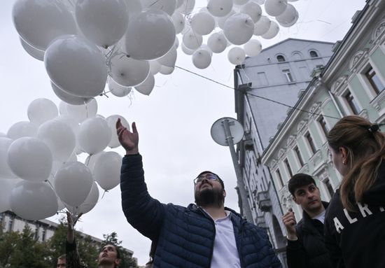 Russia Fight Against Terrorism Solidarity Day