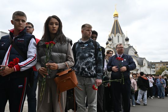 Russia Fight Against Terrorism Solidarity Day