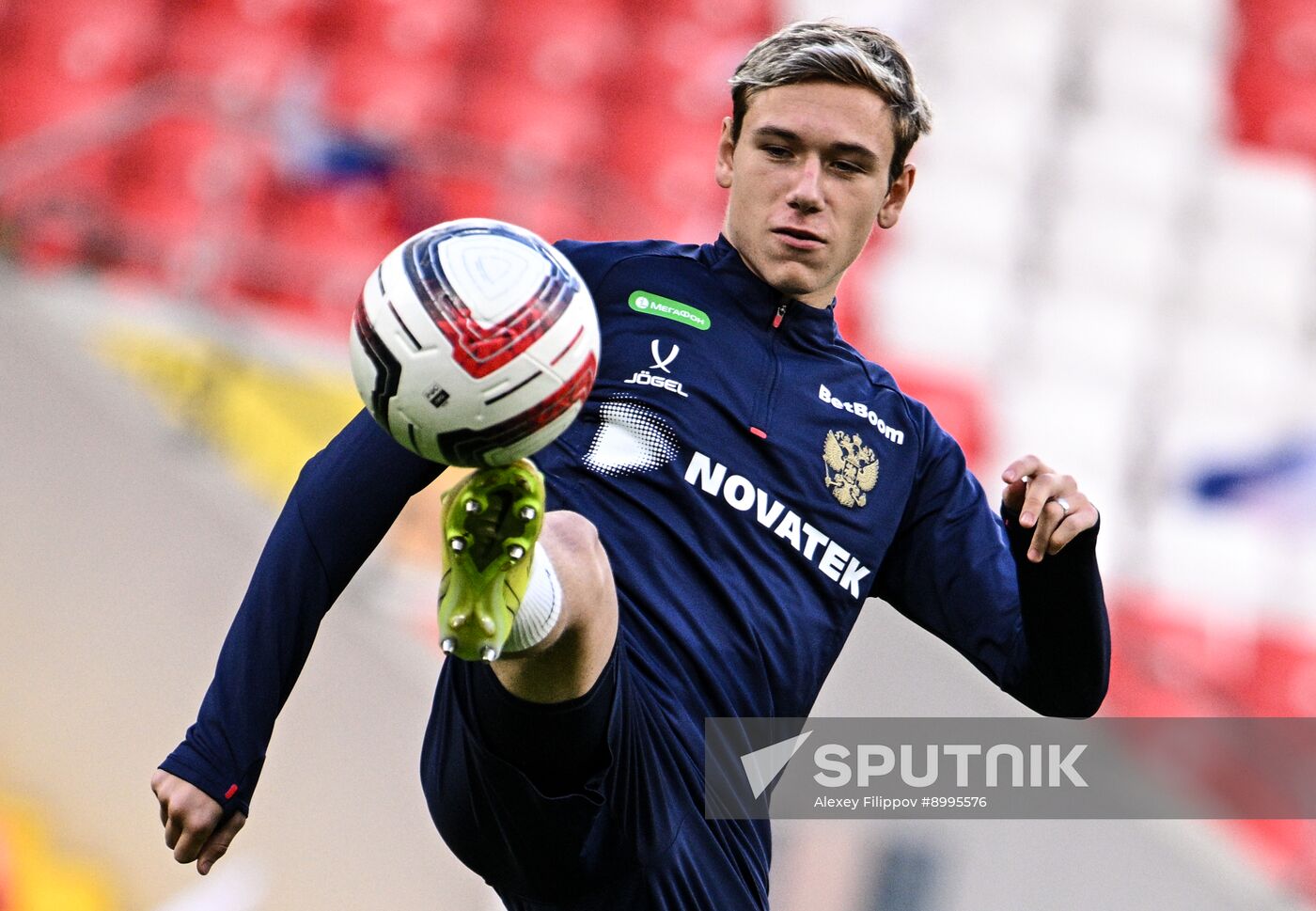 Russia Soccer Friendly Russia Training