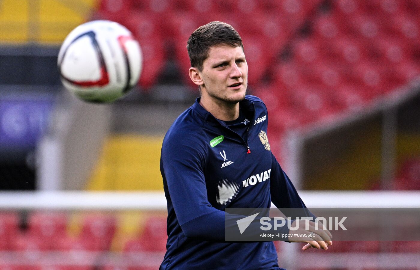Russia Soccer Friendly Russia Training