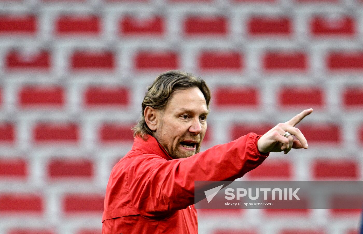 Russia Soccer Friendly Russia Training