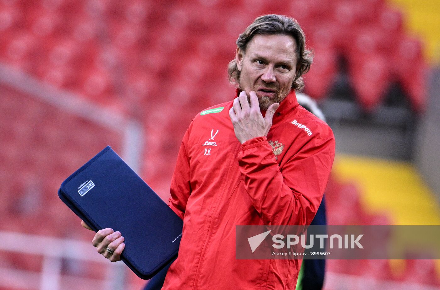 Russia Soccer Friendly Russia Training