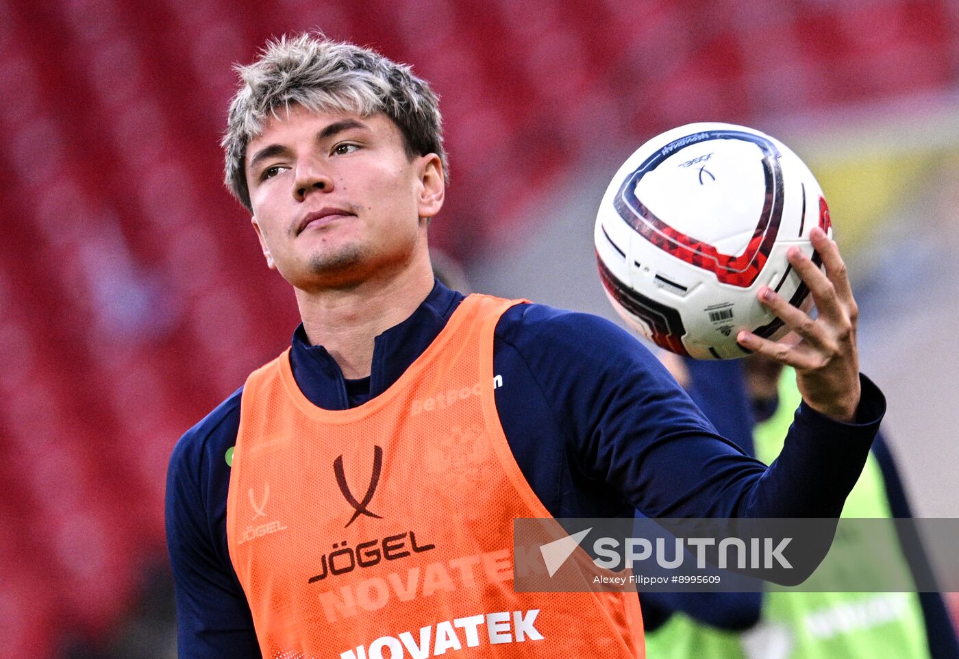 Russia Soccer Friendly Russia Training