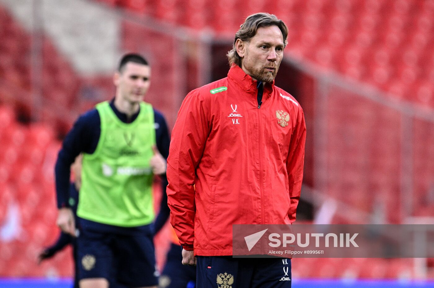 Russia Soccer Friendly Russia Training