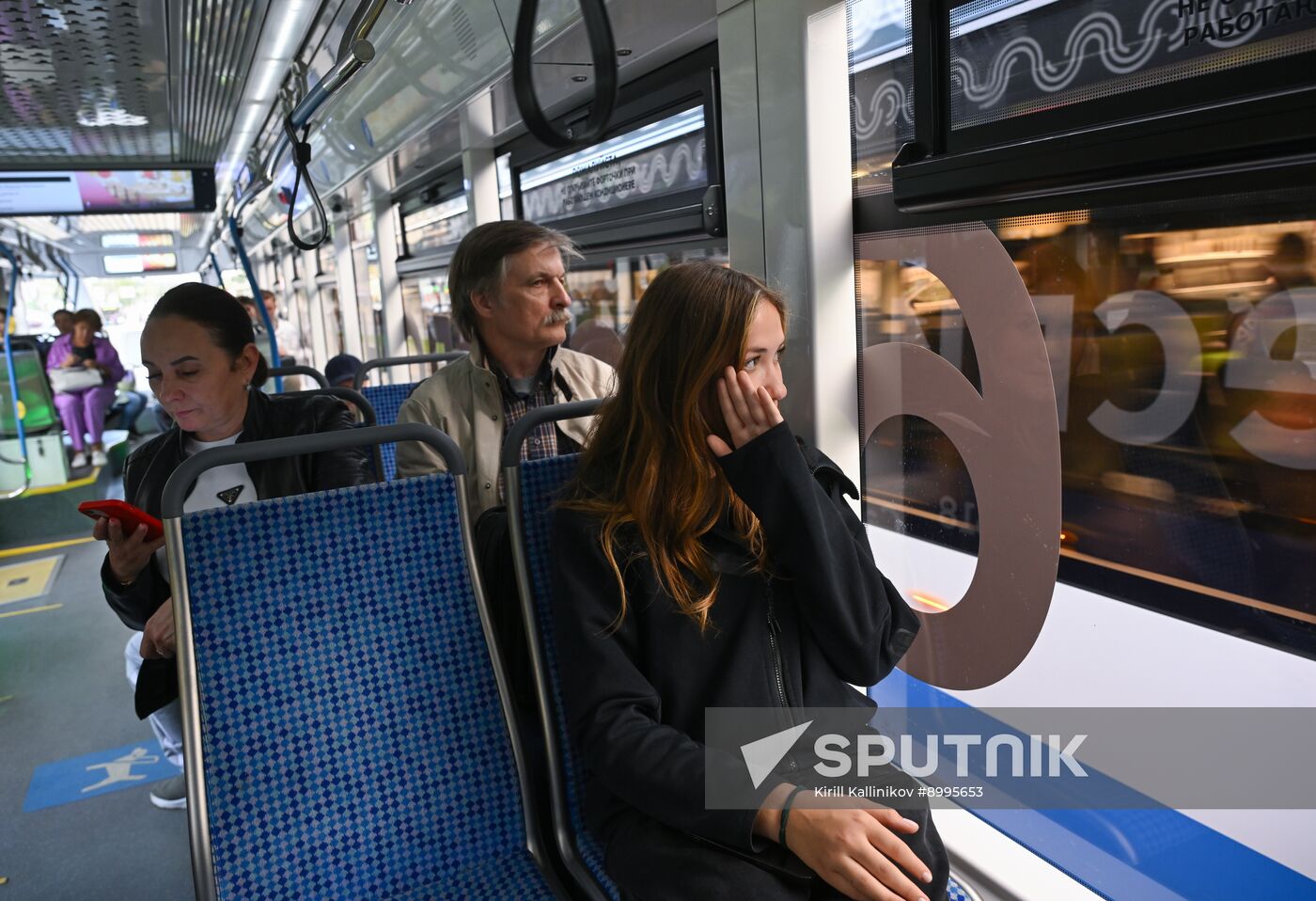 Russia Unmanned Tram