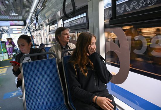 Russia Unmanned Tram