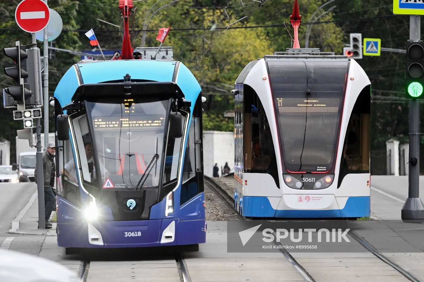 Russia Unmanned Tram