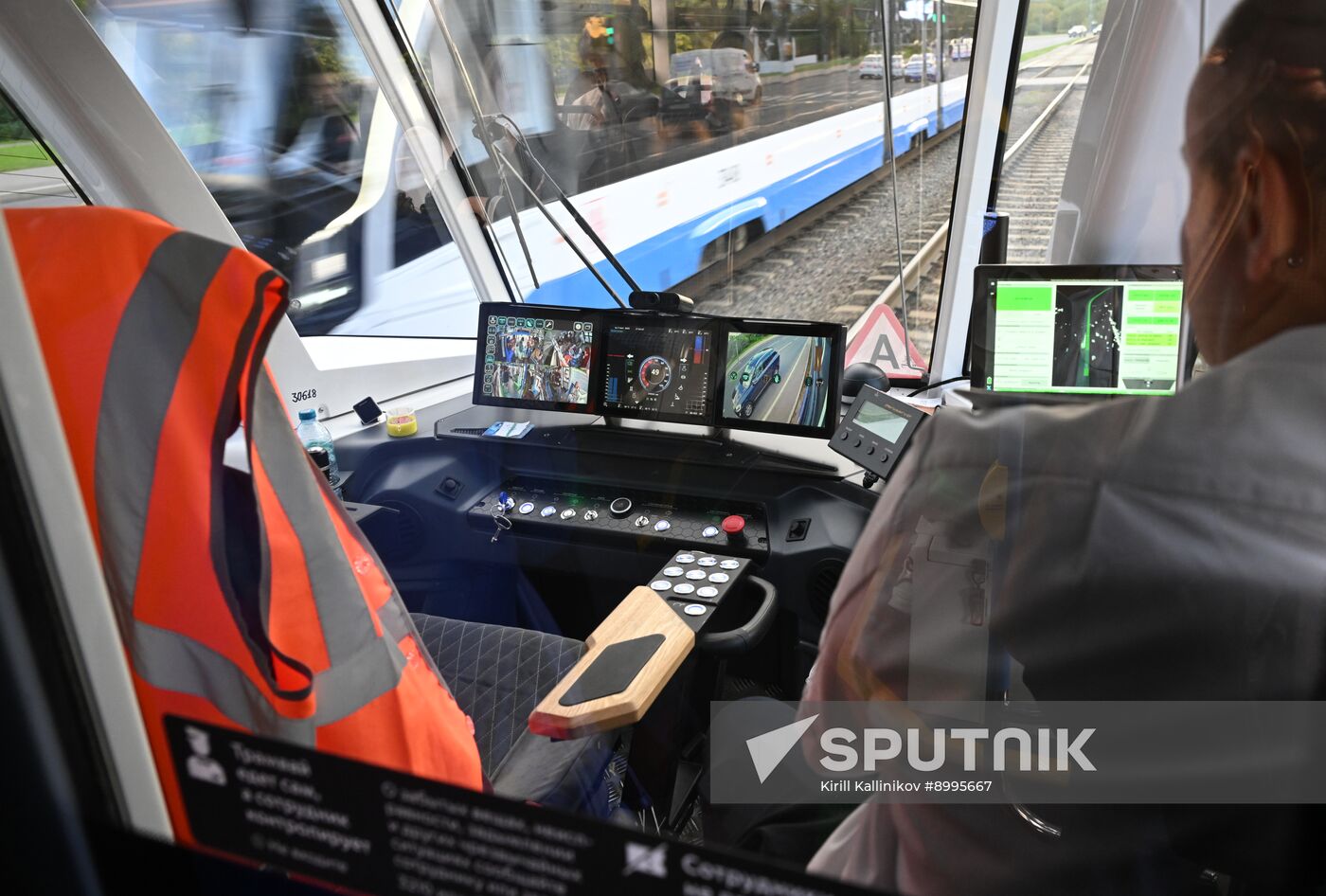 Russia Unmanned Tram