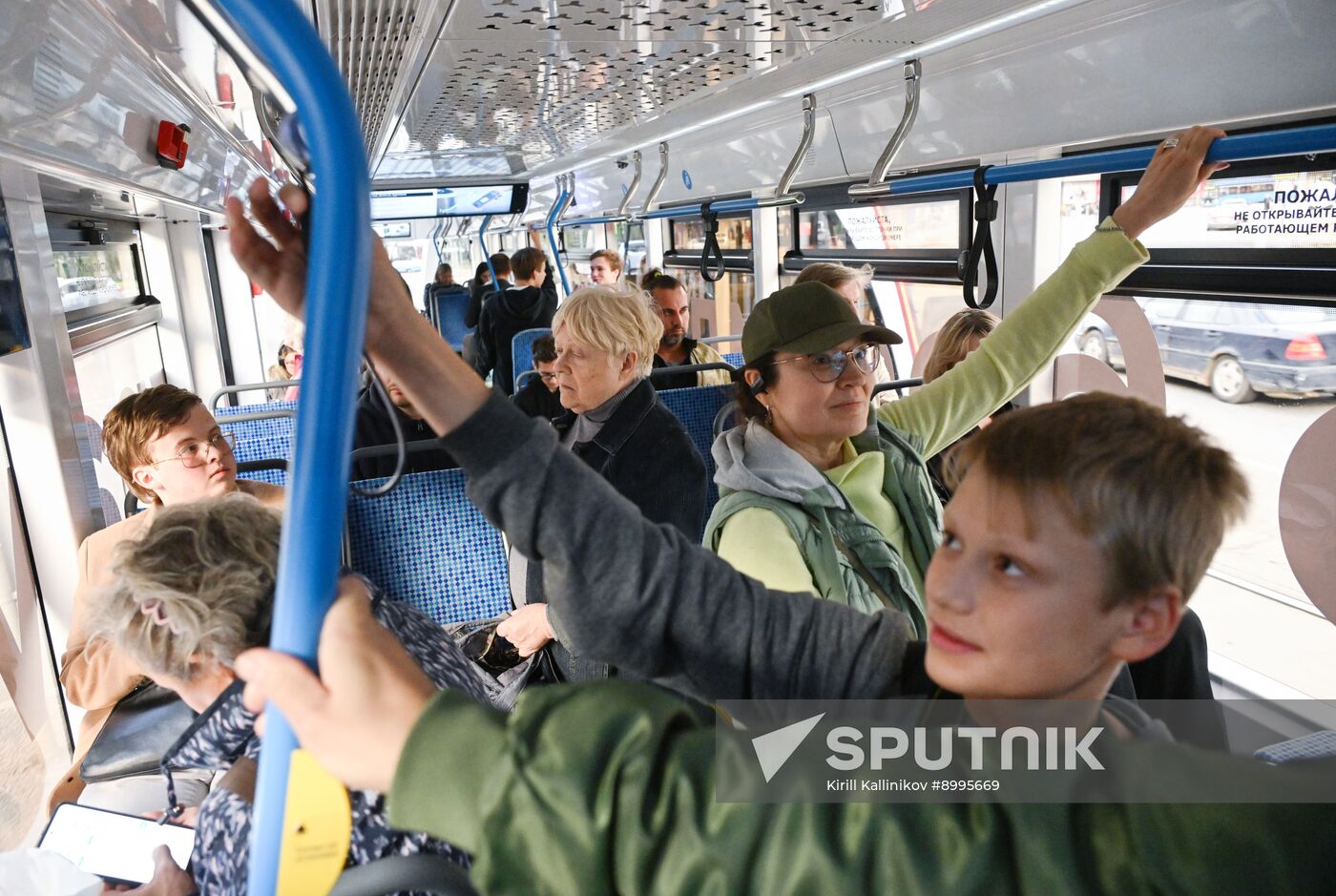 Russia Unmanned Tram