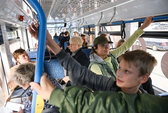 Russia Unmanned Tram