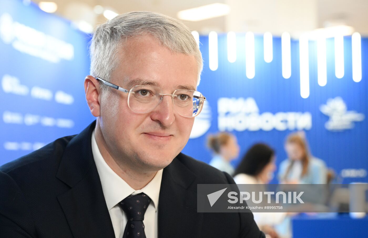 EEF-2025. RIA Novosti and Sputnik Radio stands