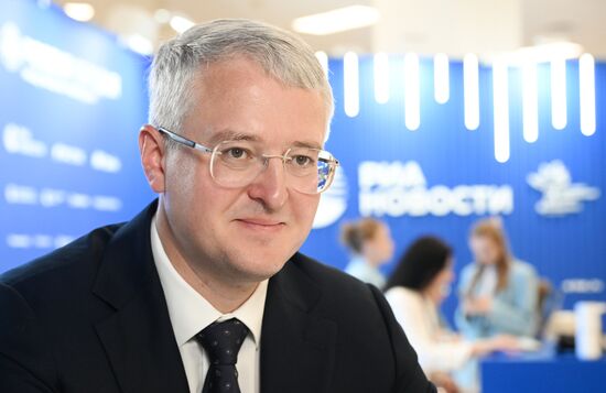 EEF-2025. RIA Novosti and Sputnik Radio stands