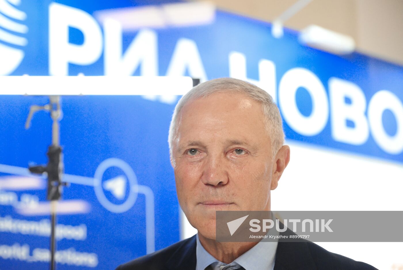 EEF-2025. RIA Novosti and Sputnik Radio stands