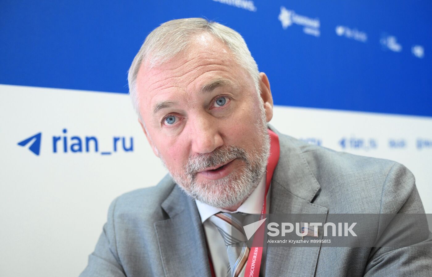 EEF-2025. RIA Novosti and Sputnik Radio stands
