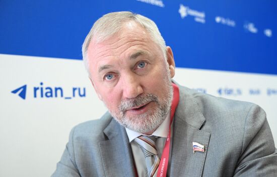 EEF-2025. RIA Novosti and Sputnik Radio stands