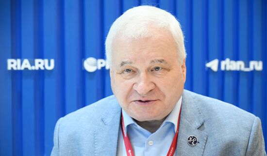 EEF-2025. RIA Novosti and Sputnik Radio stands