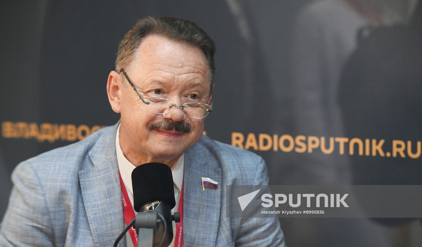 EEF-2025. RIA Novosti and Sputnik Radio stands