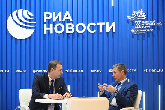 EEF-2025. RIA Novosti and Sputnik Radio stands