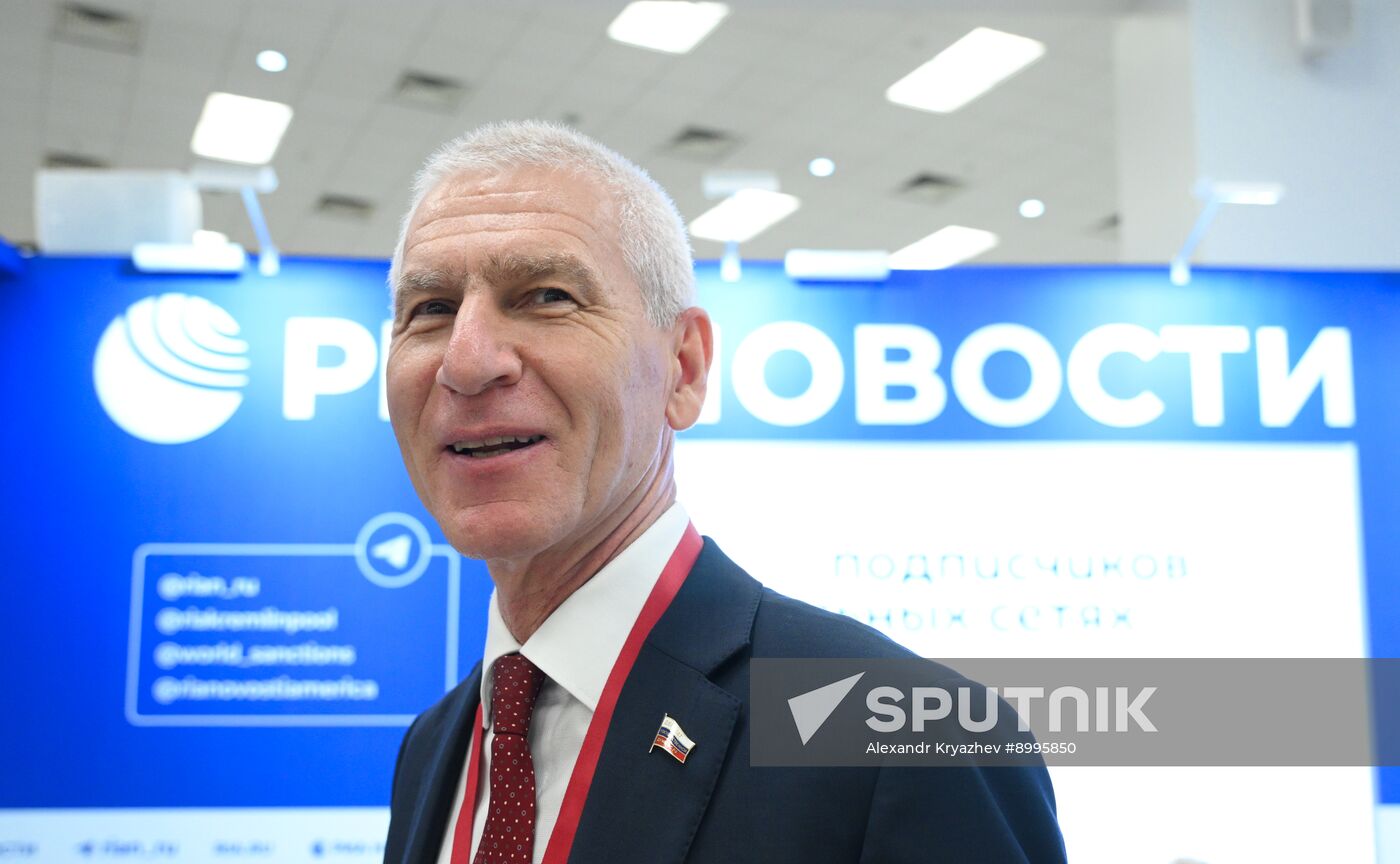 EEF-2025. RIA Novosti and Sputnik Radio stands