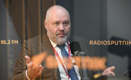 EEF-2025. RIA Novosti and Sputnik Radio stands