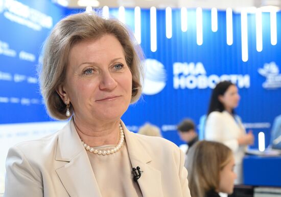 EEF-2025. RIA Novosti and Sputnik Radio stands