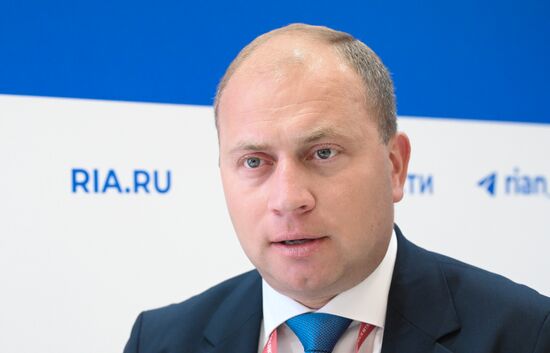 EEF-2025. RIA Novosti and Sputnik Radio stands