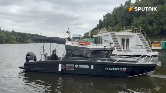 Russia’s first unmanned passenger boat tested on the Moskva River
