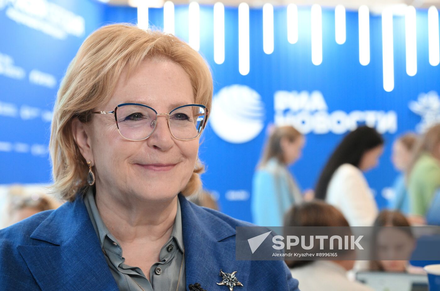 EEF-2025. RIA Novosti and Sputnik Radio stands