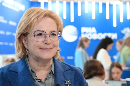 EEF-2025. RIA Novosti and Sputnik Radio stands