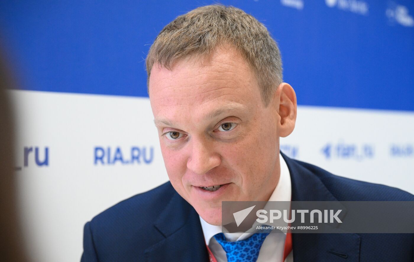 EEF-2025. RIA Novosti and Sputnik Radio stands