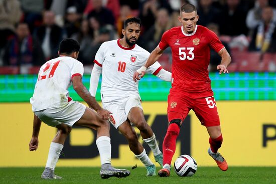 Russia Soccer Friendly Russia - Jordan