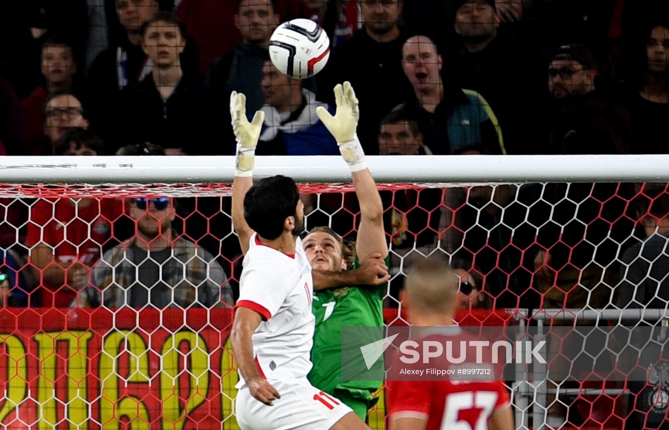 Russia Soccer Friendly Russia - Jordan
