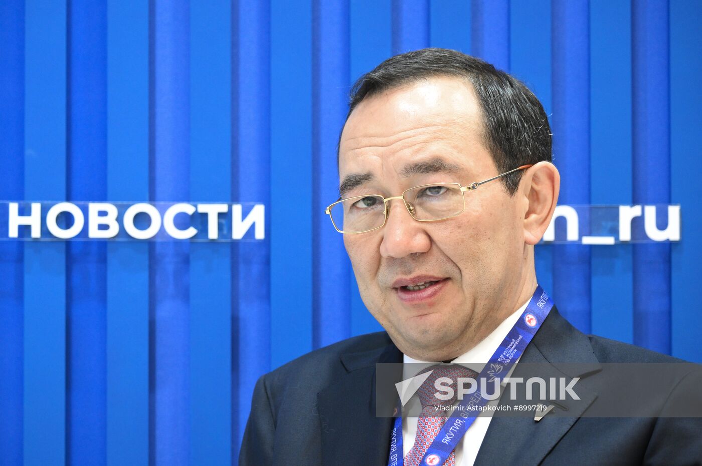 EEF-2025. RIA Novosti and Sputnik Radio stands