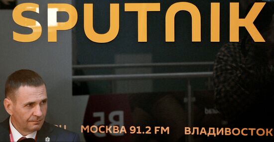 EEF-2025. RIA Novosti and Sputnik Radio stands
