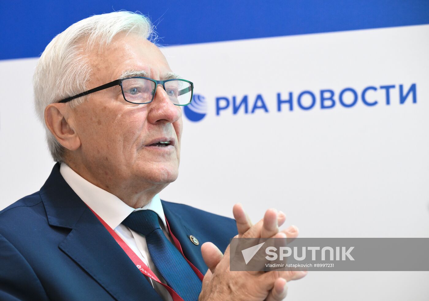 EEF-2025. RIA Novosti and Sputnik Radio stands