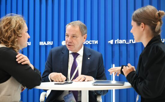 EEF-2025. RIA Novosti and Sputnik Radio stands