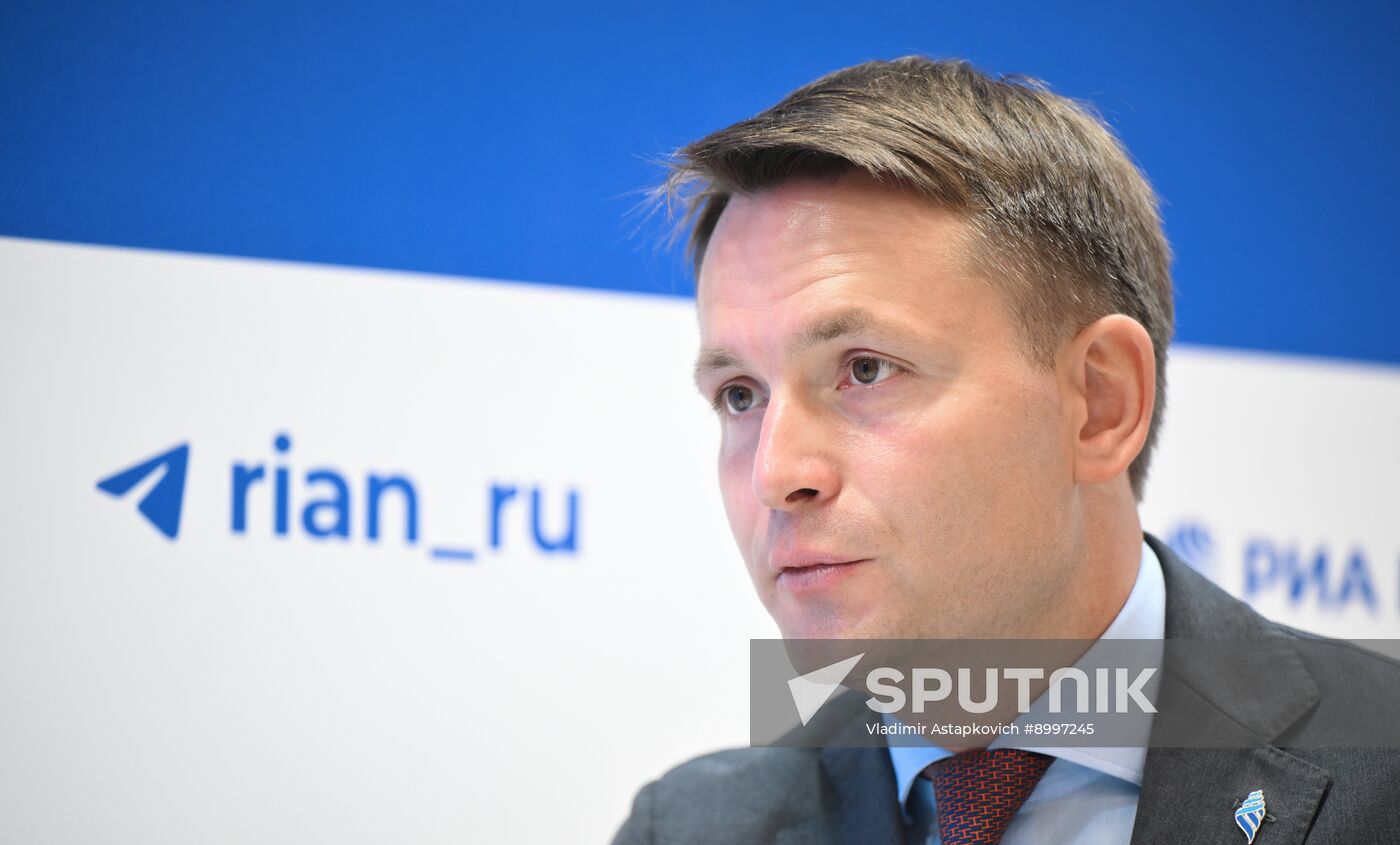 EEF-2025. RIA Novosti and Sputnik Radio stands