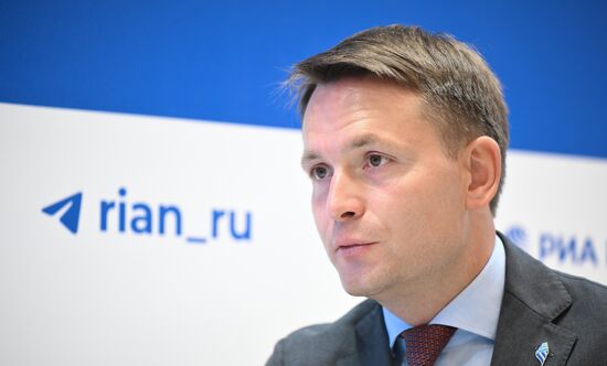 EEF-2025. RIA Novosti and Sputnik Radio stands