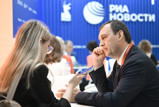 EEF-2025. RIA Novosti and Sputnik Radio stands