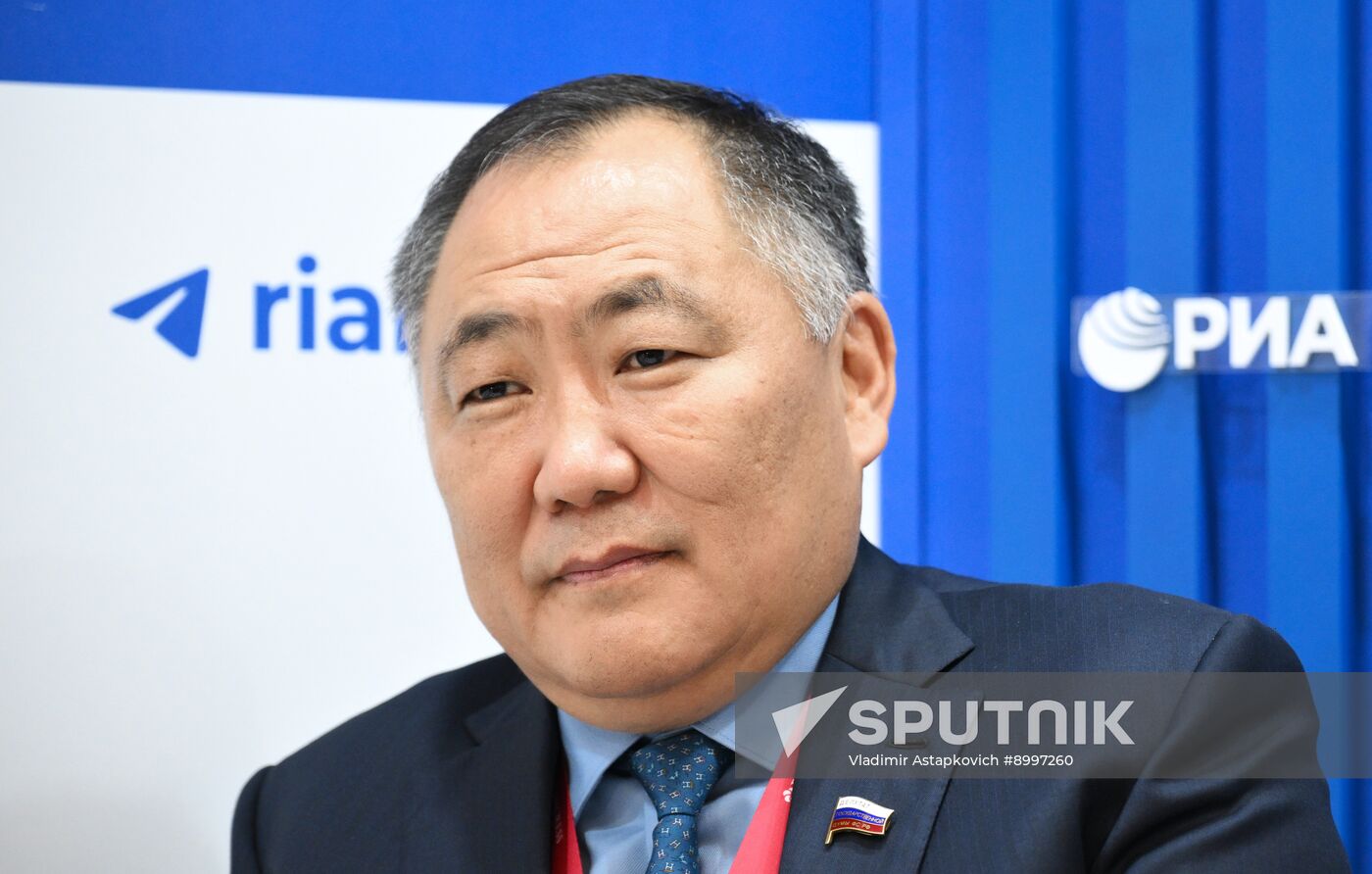 EEF-2025. RIA Novosti and Sputnik Radio stands